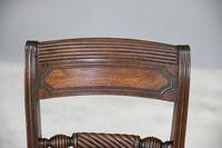 Pair of Regency Mahogany Dining Chairs (10 of 13) Pair of Regency Mahogany Dining Chairs (10 of 13)