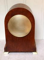 Edwardian Oak Arch Top Mantel Clock (9 of 12) Edwardian Oak Arch Top Mantel Clock (9 of 12)