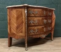 French Kingwood serpentine 3 draw commode (2 of 9) French Kingwood serpentine 3 draw commode (2 of 9)