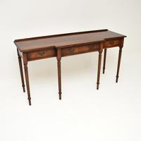 Georgian Style Mahogany Console Table