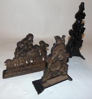 Three Victorian Cast Iron Door Stops (3 of 6) Three Victorian Cast Iron Door Stops (3 of 6)