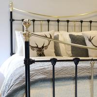 Antique Bed in Black (5 of 6) Antique Bed in Black (5 of 6)