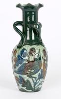 Alexander Lauder Sgraffito Bird Art Pottery Three Handled Vase (2 of 14) Alexander Lauder Sgraffito Bird Art Pottery Three Handled Vase (2 of 14)