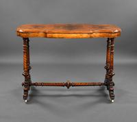 19th Century Victorian Burr Walnut Occasional Table (2 of 7) 19th Century Victorian Burr Walnut Occasional Table (2 of 7)