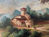 Substantial! Original Italian Landscape Oil by Follower of 17th Century Gaspard Dughet (4 of 15) Substantial! Original Italian Landscape Oil by Follower of 17th Century Gaspard Dughet (4 of 15)