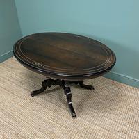 Stunning Victorian Oval Antique Dining Table (3 of 9) Stunning Victorian Oval Antique Dining Table (3 of 9)