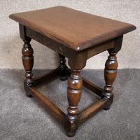 Solid Oak Stool / Occasional Table (3 of 9) Solid Oak Stool / Occasional Table (3 of 9)