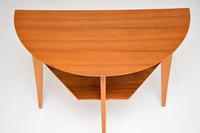 1960’s Vintage Walnut Console Table by H. Shaw (4 of 10) 1960’s Vintage Walnut Console Table by H. Shaw (4 of 10)