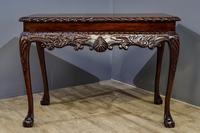 Carved Mahogany Side Table (7 of 7) Carved Mahogany Side Table (7 of 7)