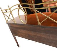 Georgian Style Sideboard Mahogany Server Brass Gallery c.1880 (15 of 15) Georgian Style Sideboard Mahogany Server Brass Gallery c.1880 (15 of 15)