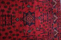 Vintage North West Persian Wool Runner with an all over design upon a red and dark blue ground within multiple borders (5 of 8) Vintage North West Persian Wool Runner with an all over design upon a red and dark blue ground within multiple borders (5 of 8)