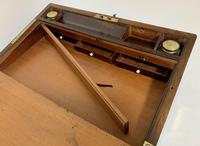 Superb Antique Victorian Rosewood Brass Bound Writing Slope Box (6 of 15) Superb Antique Victorian Rosewood Brass Bound Writing Slope Box (6 of 15)