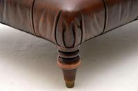 Antique Victorian Style Deep Buttoned Leather Stool (6 of 8) Antique Victorian Style Deep Buttoned Leather Stool (6 of 8)