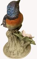 A Porcelain figure of a Paula Warbler by Andrea by Sadek. (5 of 6) A Porcelain figure of a Paula Warbler by Andrea by Sadek. (5 of 6)
