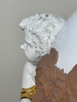Beautiful Hollywood Regency Style Oversized Porcelain & Terracotta Cherub Floor Vase (41 of 52) Beautiful Hollywood Regency Style Oversized Porcelain & Terracotta Cherub Floor Vase (41 of 52)