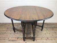 Early 20th Century Antique Oak Gateleg Table (7 of 12) Early 20th Century Antique Oak Gateleg Table (7 of 12)