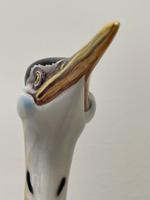 Collectible Italian Elegant Beautiful Porcelain Crane Bird Ornament Signed (6 of 21) Collectible Italian Elegant Beautiful Porcelain Crane Bird Ornament Signed (6 of 21)