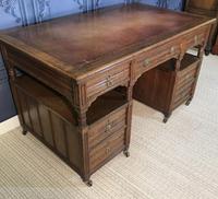 Victorian Oak Aesthetic Movement Desk (12 of 18) Victorian Oak Aesthetic Movement Desk (12 of 18)