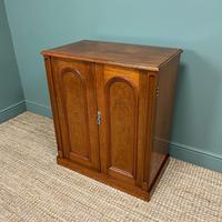 Beautifully Figured Victorian Walnut Antique Cupboard (3 of 7) Beautifully Figured Victorian Walnut Antique Cupboard (3 of 7)