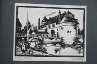 Album of 10 Woodblock Prints by Geoffrey Robert Russell (8 of 12) Album of 10 Woodblock Prints by Geoffrey Robert Russell (8 of 12)