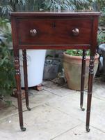 1820s Mahogany Single Drawer Work / Side Table (3 of 6) 1820s Mahogany Single Drawer Work / Side Table (3 of 6)