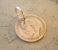Antique Pocket Watch Chain Fob 1920 Silver Lucky Three Pence Old 3d Coin Fob (4 of 6) Antique Pocket Watch Chain Fob 1920 Silver Lucky Three Pence Old 3d Coin Fob (4 of 6)