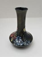 Early Moorcroft Orchid & Spring Flowers Vase, Flambe (2 of 9) Early Moorcroft Orchid & Spring Flowers Vase, Flambe (2 of 9)