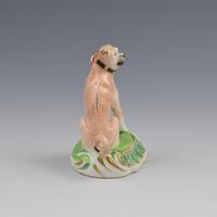 Staffordshire Porcelain Figure Of A Seated Pug Dog c.1830 (5 of 8) Staffordshire Porcelain Figure Of A Seated Pug Dog c.1830 (5 of 8)