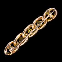 Antique Edwardian Suffragette Chain Brooch Turquoise Pearl 9ct Gold c.1908 (3 of 6) Antique Edwardian Suffragette Chain Brooch Turquoise Pearl 9ct Gold c.1908 (3 of 6)