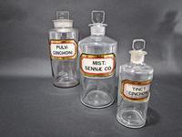 Set of 9 Apothecary Jars (3 of 7) Set of 9 Apothecary Jars (3 of 7)