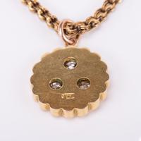 Antique Victorian Old Cushion Cut 1.10 Carat Diamond Pendant & Chain c.1870 (6 of 6) Antique Victorian Old Cushion Cut 1.10 Carat Diamond Pendant & Chain c.1870 (6 of 6)