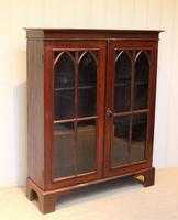 Mahogany Gothic Glazed Bookcase (8 of 11) Mahogany Gothic Glazed Bookcase (8 of 11)