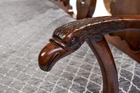 Fine Georgian Revival Walnut Chair back Settee, with carved Eagle head c.1900 (6 of 7) Fine Georgian Revival Walnut Chair back Settee, with carved Eagle head c.1900 (6 of 7)