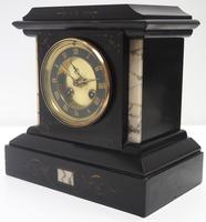 Fine French Slate & Marble Mantel Clock 8 Day Striking Mantle Clock (8 of 10) Fine French Slate & Marble Mantel Clock 8 Day Striking Mantle Clock (8 of 10)