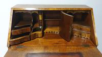 Outstanding Burr Walnut Serpentine Bureau (12 of 12) Outstanding Burr Walnut Serpentine Bureau (12 of 12)