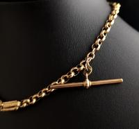 Antique Victorian 9ct Gold Albert Chain, Fancy Link (6 of 12) Antique Victorian 9ct Gold Albert Chain, Fancy Link (6 of 12)