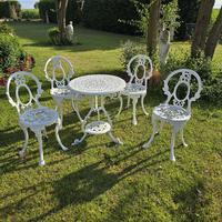 Super Vintage Conservatory Garden Table and Chairs
