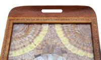 Inlaid Tunbridge Ware Butterfly Serving Tray c.1920 (4 of 5) Inlaid Tunbridge Ware Butterfly Serving Tray c.1920 (4 of 5)