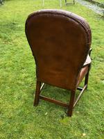 Buttoned Leather Armchair (6 of 8) Buttoned Leather Armchair (6 of 8)
