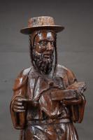 Decorative & Rare Complete Carved Walnut Sculpture of Hieronymus with the Lion (3 of 12) Decorative & Rare Complete Carved Walnut Sculpture of Hieronymus with the Lion (3 of 12)