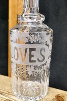 Victorian Etched Crystal Cloves Decanter (5 of 7) Victorian Etched Crystal Cloves Decanter (5 of 7)