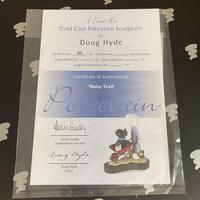 Doug Hyde cold cast porcelain sculpture titled "Daisy Trail" complete with all original boxes and certificate of Authenticity (9 of 10) Doug Hyde cold cast porcelain sculpture titled "Daisy Trail" complete with all original boxes and certificate of Authenticity (9 of 10)