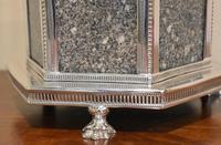 Fine Victorian Silver Plate Biscuit Box or Barrel (4 of 9) Fine Victorian Silver Plate Biscuit Box or Barrel (4 of 9)