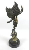 Two Modern Bronze Sculptures of Winged Putti, Cast in the Baroque Style (5 of 8) Two Modern Bronze Sculptures of Winged Putti, Cast in the Baroque Style (5 of 8)