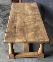 Antique Bleached Oak Coffee Table (7 of 9) Antique Bleached Oak Coffee Table (7 of 9)