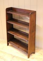 Small Graduated Open Oak Bookcase (2 of 10) Small Graduated Open Oak Bookcase (2 of 10)