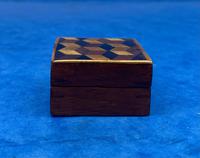 Victorian Rosewood & Tunbridge Ware Stamp Box (6 of 13) Victorian Rosewood & Tunbridge Ware Stamp Box (6 of 13)