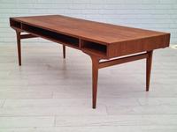 Danish Sofa Table, Teak Wood, Original Very Good Condition 1960s (15 of 16) Danish Sofa Table, Teak Wood, Original Very Good Condition 1960s (15 of 16)