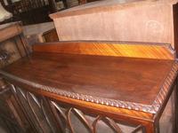 Glazed Mahogany Display Cabinet on Ball & Claw Feet (2 of 3) Glazed Mahogany Display Cabinet on Ball & Claw Feet (2 of 3)