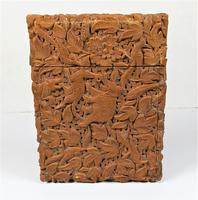 Rare Victorian Stunning Chinese Export Sandal Wood Carved Elephant Card Case (6 of 13) Rare Victorian Stunning Chinese Export Sandal Wood Carved Elephant Card Case (6 of 13)